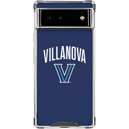 Villanova University Wildcats Black Google Pixel 6 Clear Case