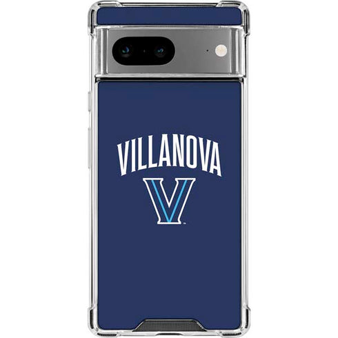 Villanova University Wildcats Black Google Pixel 8 Clear Case