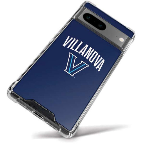 Villanova University Wildcats Black Google Pixel 8 Clear Case