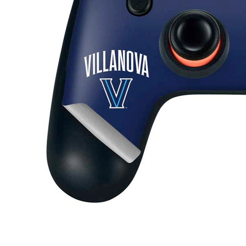 Villanova University Wildcats Black Google Stadia Controller Skin