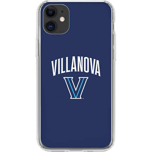 Villanova University Wildcats Black iPhone 11 Clear Case