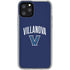 Villanova University Wildcats Black iPhone 11 Pro Clear Case