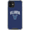 Villanova University Wildcats Black iPhone 12 Clear Case