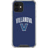 Villanova University Wildcats Black iPhone 12 Clear Case