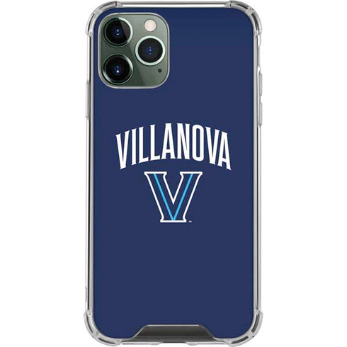 Villanova University Wildcats Black iPhone 12 Pro Clear Case