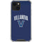Villanova University Wildcats Black iPhone 13 Mini Clear Case