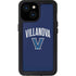 Villanova University Wildcats Black iPhone 13 Mini Waterproof Case