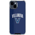 Villanova University Wildcats Black iPhone 14 Plus Clear Case