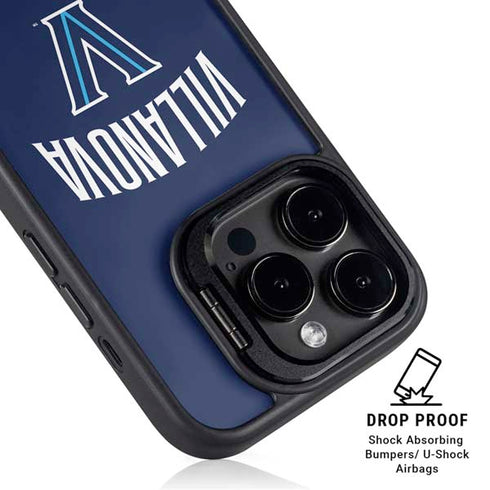 Villanova University Wildcats Black iPhone 14 Pro Kickstand Case