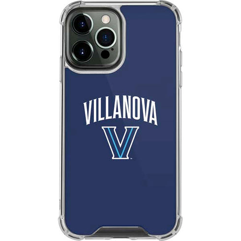 Villanova University Wildcats Black iPhone 14 Pro Max Clear Case