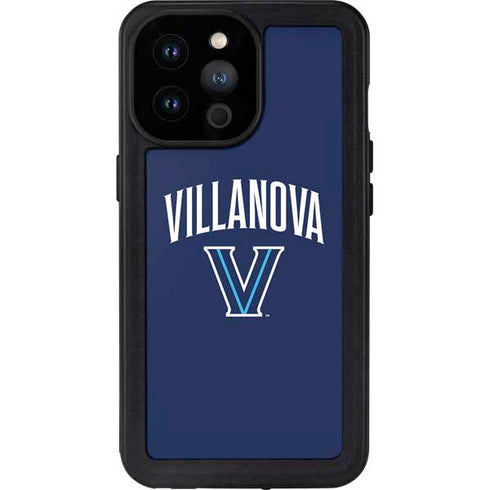 Villanova University Wildcats Black iPhone 14 Pro Max Waterproof Case