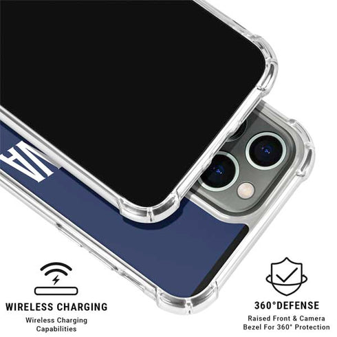 Villanova University Wildcats Black iPhone 15 Pro Clear Case