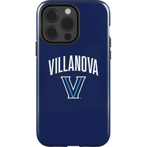 Villanova University Wildcats Black iPhone 15 Pro Impact Case
