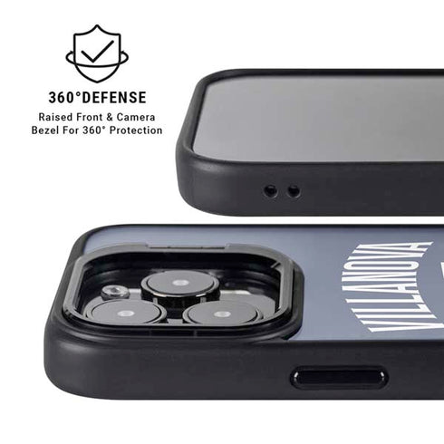 Villanova University Wildcats Black iPhone 15 Pro Kickstand Case