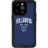 Villanova University Wildcats Black iPhone 15 Pro Waterproof Case