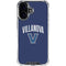Villanova University Wildcats Black iPhone 16 Clear Case
