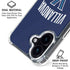 Villanova University Wildcats Black iPhone 16 Clear Case
