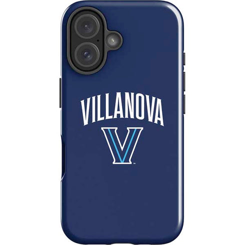 Villanova University Wildcats Black iPhone 16 Impact Case