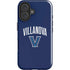 Villanova University Wildcats Black iPhone 16 Impact Case