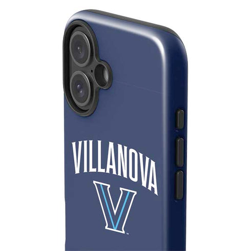 Villanova University Wildcats Black iPhone 16 Impact Case