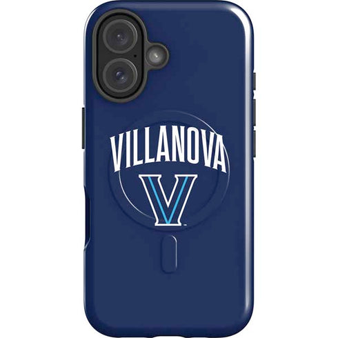 Villanova University Wildcats Black iPhone 16 Magsafe Impact Case