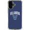 Villanova University Wildcats Black iPhone 16 Plus Clear Case