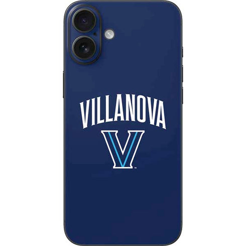 Villanova University Wildcats Black iPhone 16 Plus Skin
