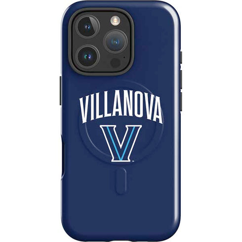 Villanova University Wildcats Black iPhone 16 Pro Max Magsafe Impact Case