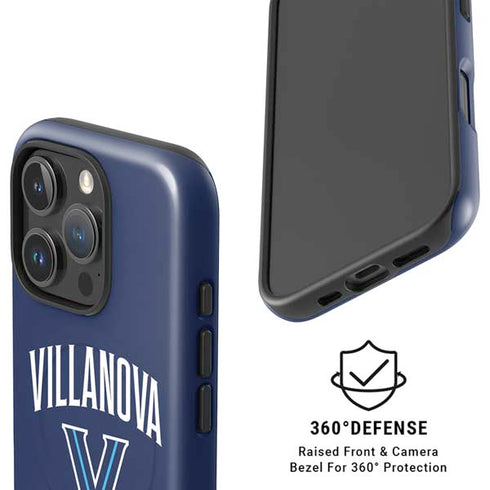 Villanova University Wildcats Black iPhone 16 Pro Max Magsafe Impact Case