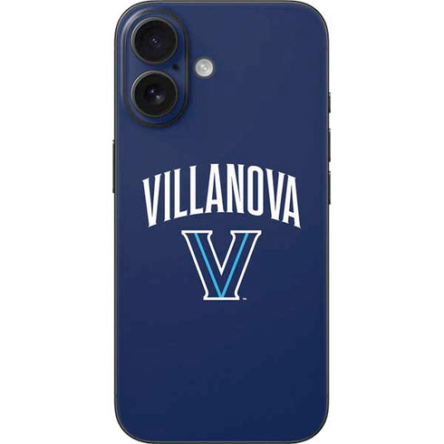 Villanova University Wildcats Black iPhone 16 Skin