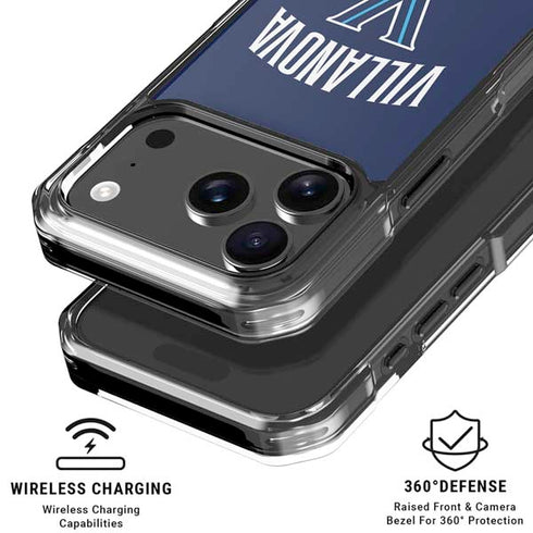 Villanova University Wildcats Black iPhone 18 Pro Clear Case