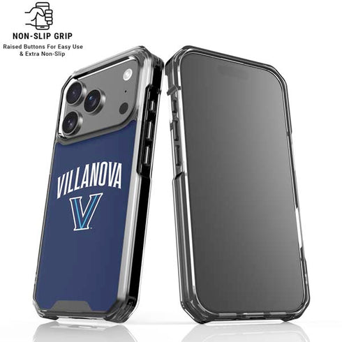 Villanova University Wildcats Black iPhone 18 Pro Clear Case