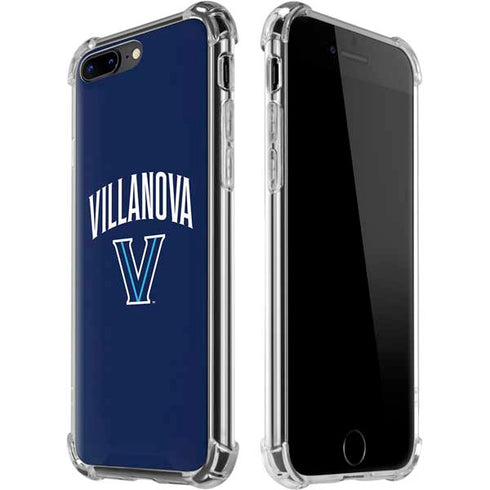 Villanova University Wildcats Black iPhone 7/8 Plus Clear Case