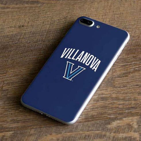 Villanova University Wildcats Black iPhone 8 Plus Skin