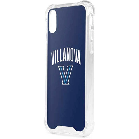 Villanova University Wildcats Black iPhone XS Clear Case