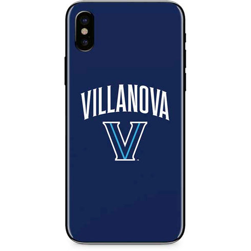 Villanova University Wildcats Black iPhone XS Skin