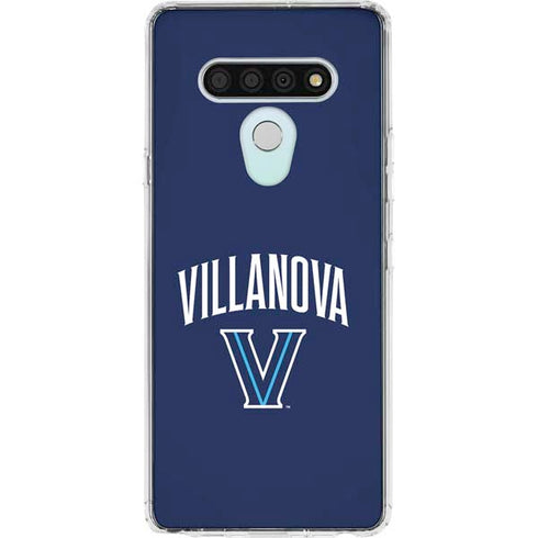 Villanova University Wildcats Black LG Stylo 6 Clear Case
