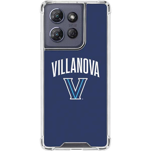 Villanova University Wildcats Black Moto G Play 5G (2025) Clear Case
