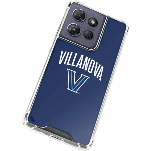 Villanova University Wildcats Black Moto G Play 5G (2025) Clear Case