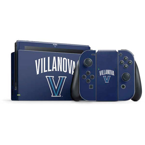 Villanova University Wildcats Black Nintendo Switch Bundle Skin