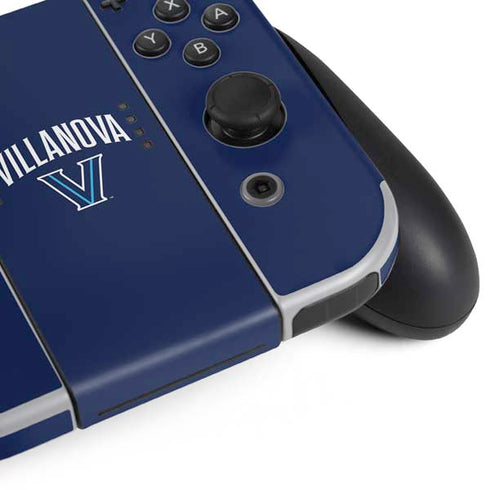Villanova University Wildcats Black Nintendo Switch OLED (2021) Skin