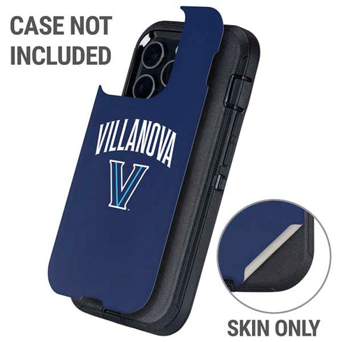 Villanova University Wildcats Black Otterbox Defender iPhone Skin