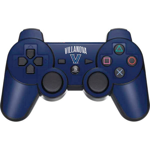 Villanova University Wildcats Black PS3 Dual Shock wireless controller Skin