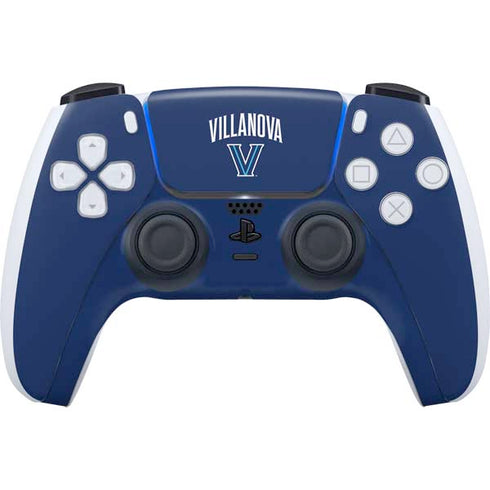 Villanova University Wildcats Black PS5 Controller Skin