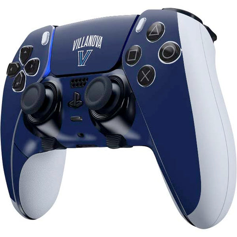 Villanova University Wildcats Black PS5 DualSense Edge Pro Controller Skin