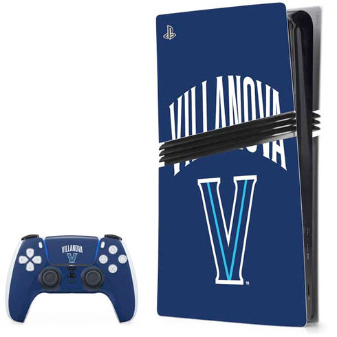 Villanova University Wildcats Black PS5 Pro Bundle Skin