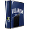 Villanova University Wildcats Black Xbox 360 Slim (2010) Skin