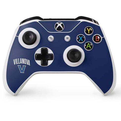 Villanova University Wildcats Black Xbox One S Console and Controller Bundle Skin