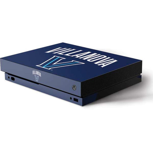 Villanova University Wildcats Black Xbox One X Console Skin