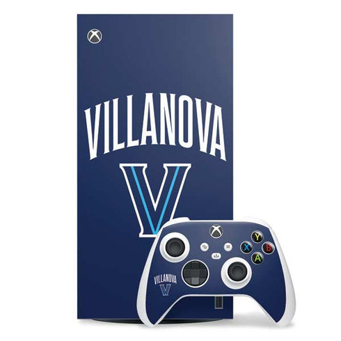 Villanova University Wildcats Black XBox Series X Digital Edition Bundle Skin